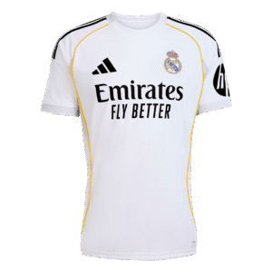 BELLINGHAM #5 Real Madrid Home Soccer Jersey 2025/26