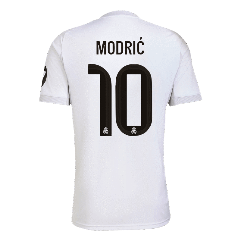 MODRIĆ #10 Real Madrid Home Soccer Jersey 2025/26
