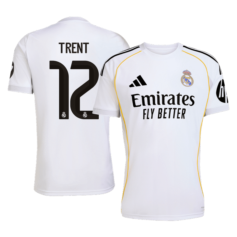 TRENT #12 Real Madrid Home Soccer Jersey 2025/26