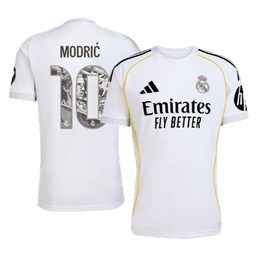 MODRIĆ Special #10 Real Madrid Home Soccer Jersey 2025/26