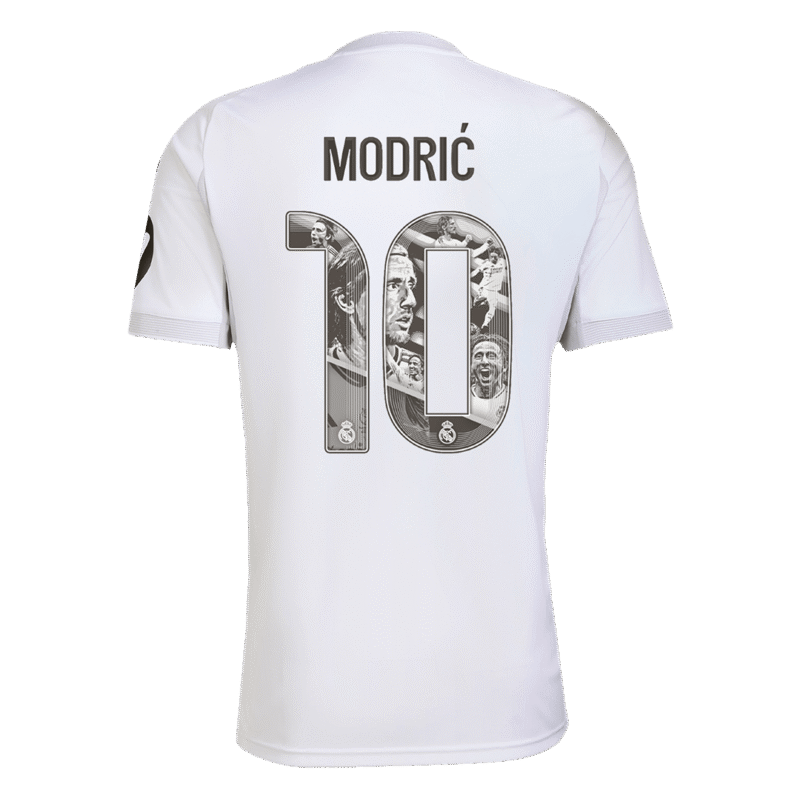 MODRIĆ Special #10 Real Madrid Home Soccer Jersey 2025/26