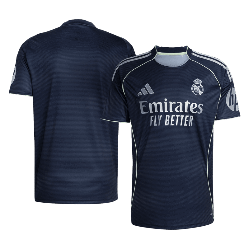 Real Madrid Away Soccer Jersey 2025/26