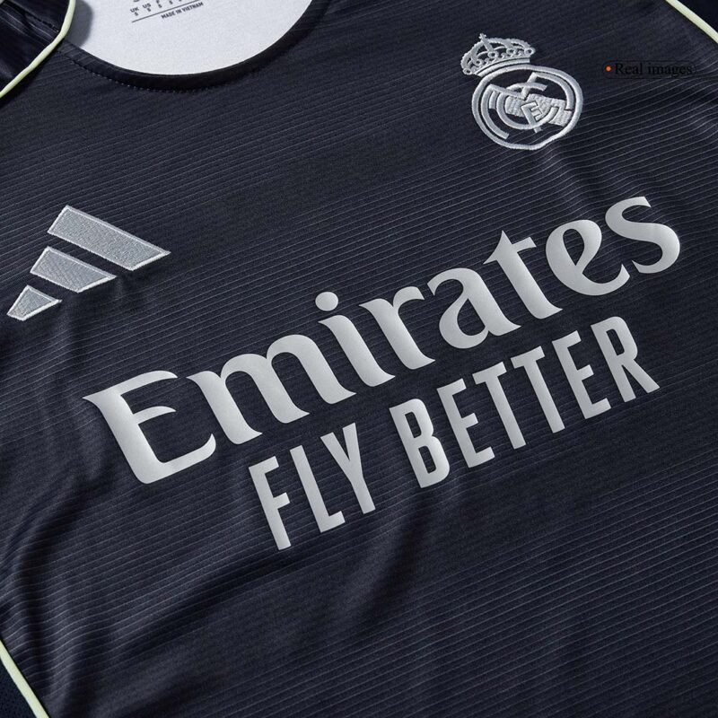 BELLINGHAM #5 Real Madrid Away Soccer Jersey 2025/26
