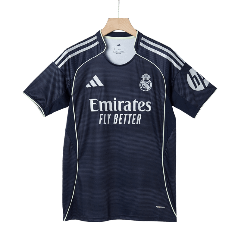 BELLINGHAM #5 Real Madrid Away Soccer Jersey 2025/26