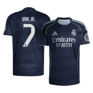 VINI JR. #7 Real Madrid Away Soccer Jersey 2025/26