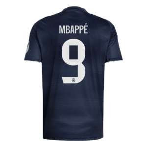 MBAPPÉ #9 Real Madrid Away Soccer Jersey 2025/26
