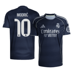 MODRIĆ #10 Real Madrid Away Soccer Jersey 2025/26
