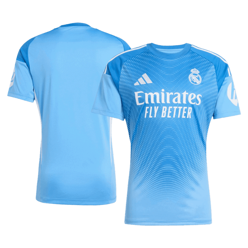 Real Madrid Goalkeeper Soccer Jersey 2025/26 Blue