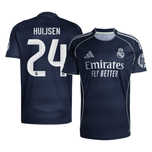 HUIJSEN #24 Real Madrid Away Soccer Jersey 2025/26