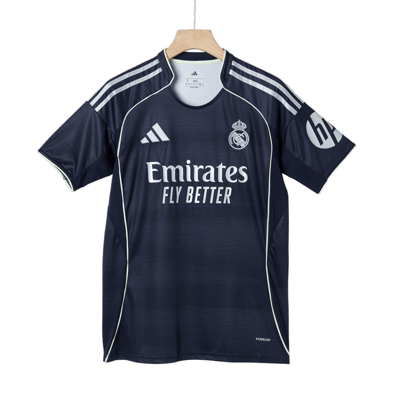 VALVERDE #8 Real Madrid Away Soccer Jersey 2025/26