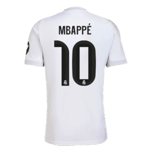 MBAPPÉ #10 Real Madrid Home Soccer Jersey 2025/26