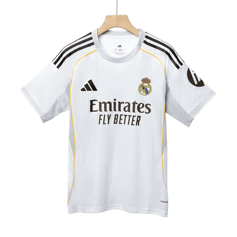 MBAPPÉ #10 Real Madrid Home Soccer Jersey 2025/26