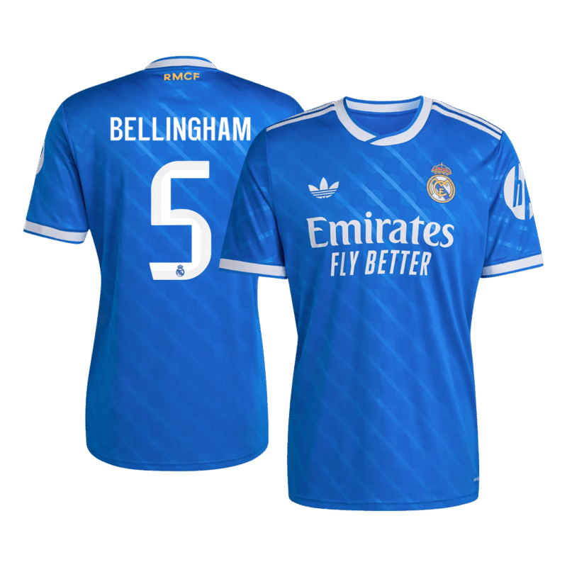 BELLINGHAM #5 Real Madrid Third Away Soccer Jersey 2025/26