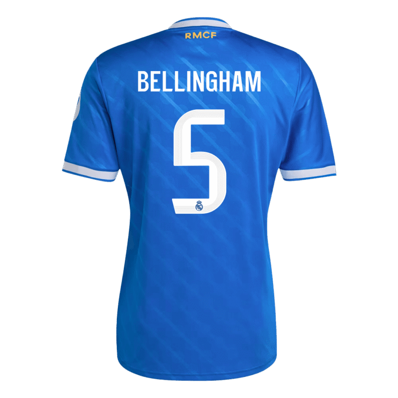 BELLINGHAM #5 Real Madrid Third Away Soccer Jersey 2025/26