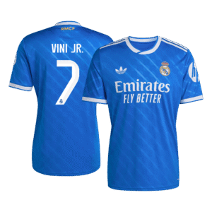VINI JR. #7 Real Madrid Third Away Soccer Jersey 2025/26