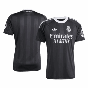 Real Madrid Goalkeeper Soccer Jersey 2025/26 Black