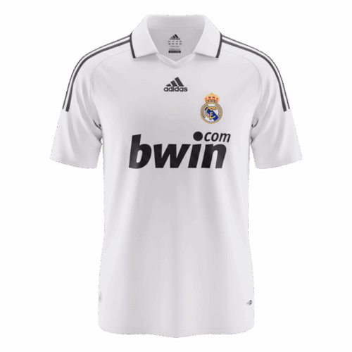 627803_1 Real Madrid Home Soccer Jersey Retro 2008/09