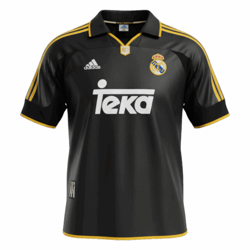 628814_1 Real Madrid Away Soccer Jersey Retro 1999/01
