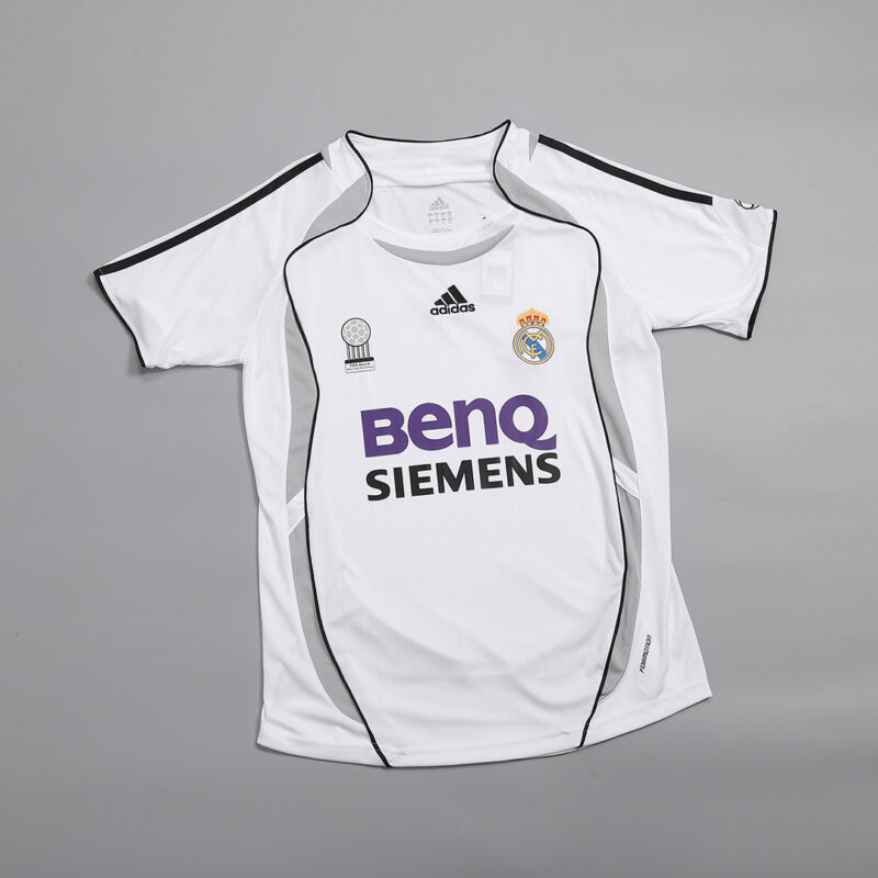 Real Madrid Home Soccer Jersey Retro 2006/07