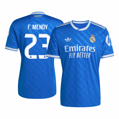 Real Madrid F. MENDY #23 Third Away Soccer Jersey 2025/26