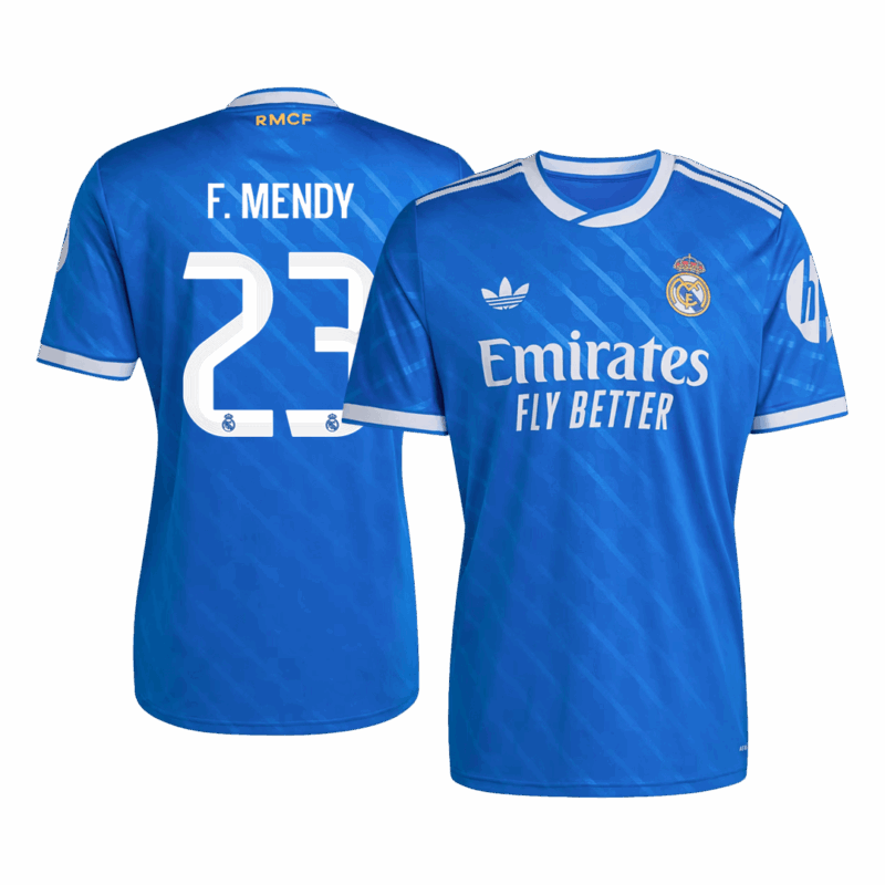 611369_1 Real Madrid F. MENDY #23 Third Away Soccer Jersey 2025/26