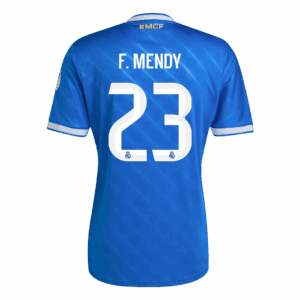 611369_3 Real Madrid F. MENDY #23 Third Away Soccer Jersey 2025/26
