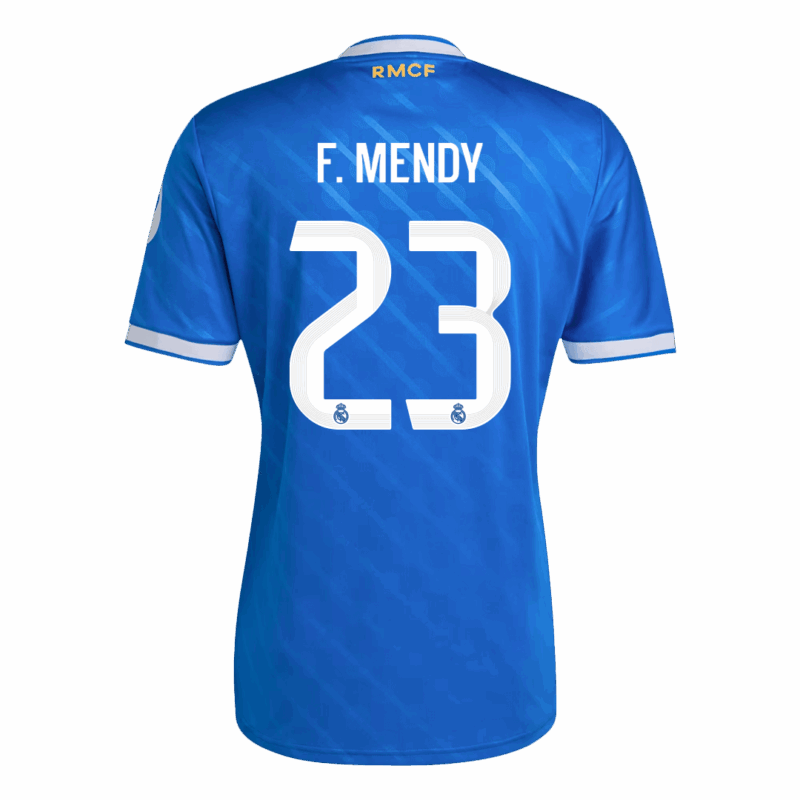 611369_3 Real Madrid F. MENDY #23 Third Away Soccer Jersey 2025/26