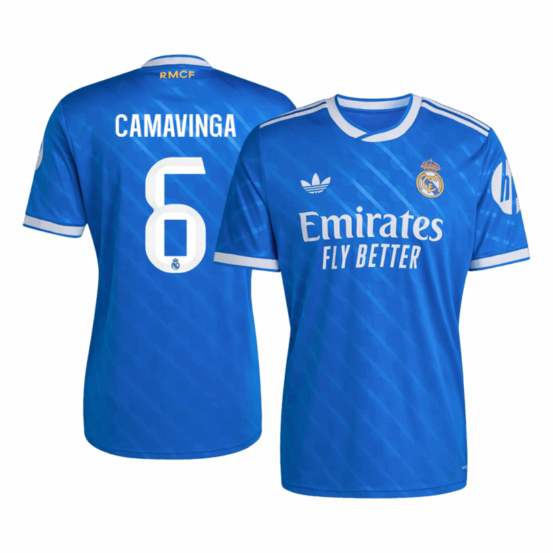 611417_1 Real Madrid CAMAVINGA #6 Third Away Soccer Jersey 2025/26