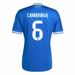 611417_3 Real Madrid CAMAVINGA #6 Third Away Soccer Jersey 2025/26