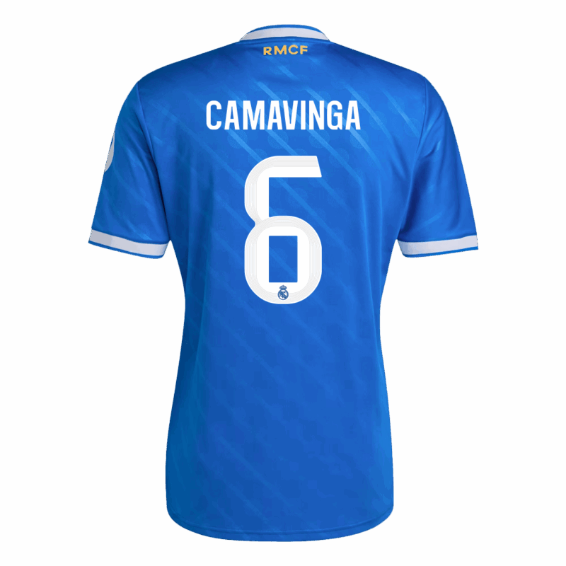 611417_3 Real Madrid CAMAVINGA #6 Third Away Soccer Jersey 2025/26