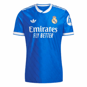 TCHOUAMENI #14 Authentic Real Madrid Third Away Soccer Jersey 2025/26 Blue