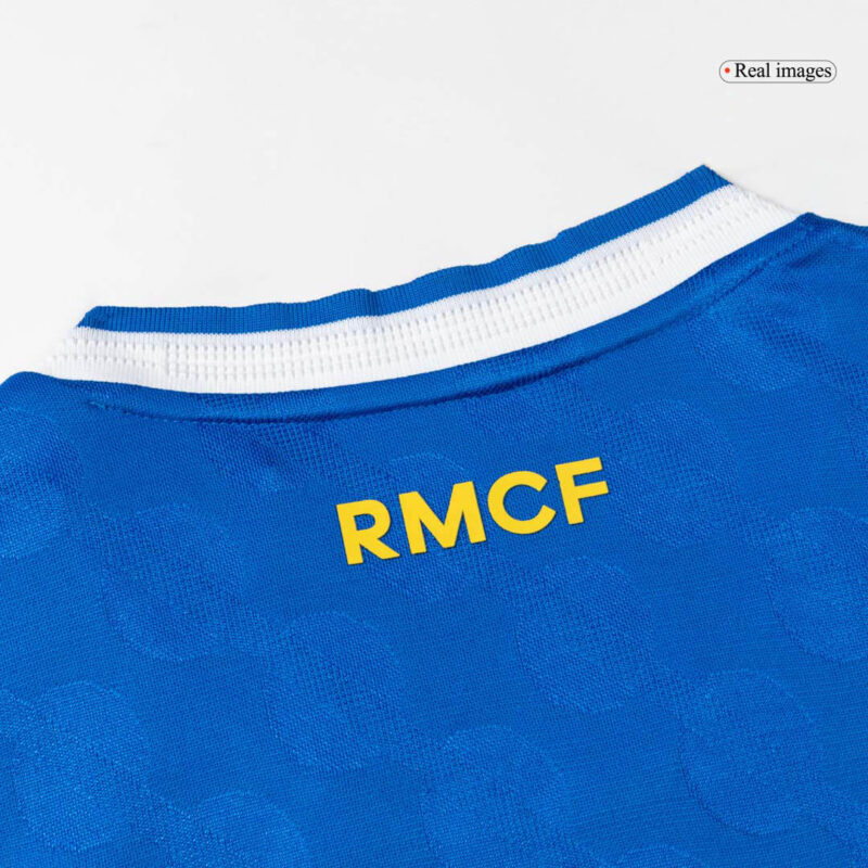 CAMAVINGA #6 Authentic Real Madrid Third Away Soccer Jersey 2025/26 Blue