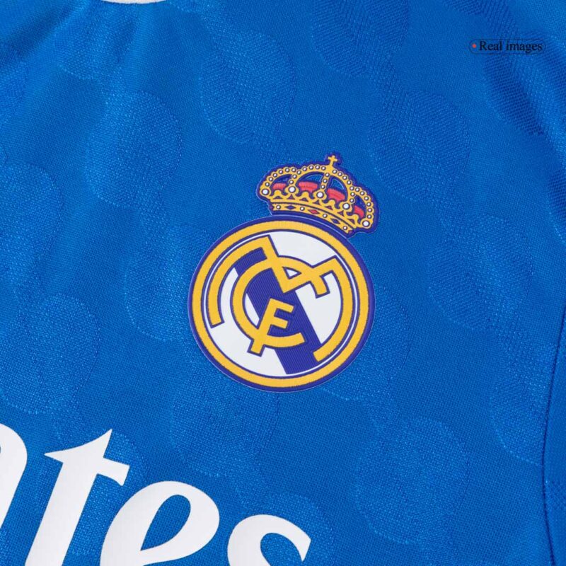 CAMAVINGA #6 Authentic Real Madrid Third Away Soccer Jersey 2025/26 Blue