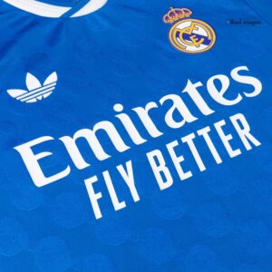 CAMAVINGA #6 Authentic Real Madrid Third Away Soccer Jersey 2025/26 Blue