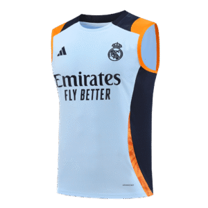 Real Madrid Pre-Match Sleeveless Top 2024/25 Blue