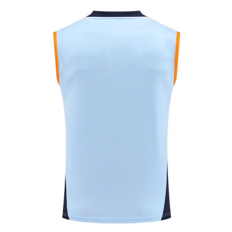Real Madrid Pre-Match Sleeveless Top 2024/25 Blue