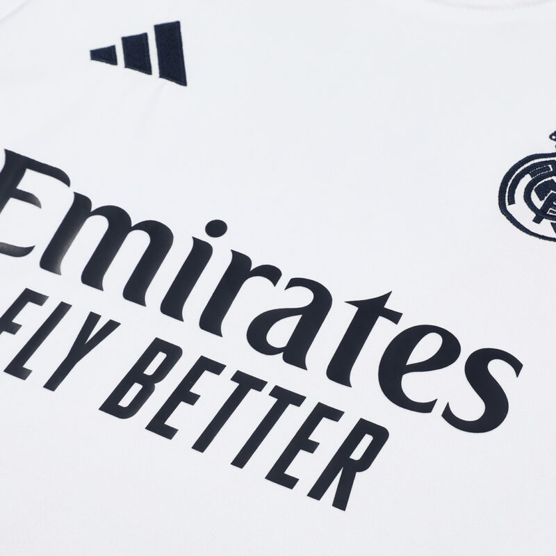Real Madrid Pre-Match Sleeveless Top 2024/25 White
