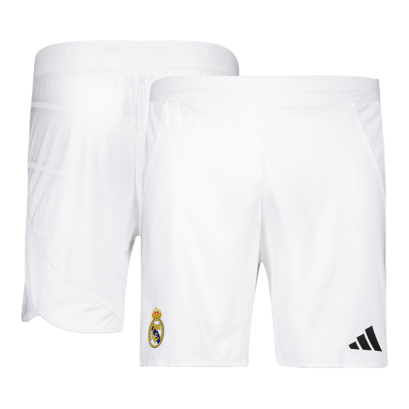 Real Madrid Home Authentic Soccer Shorts 2024/25