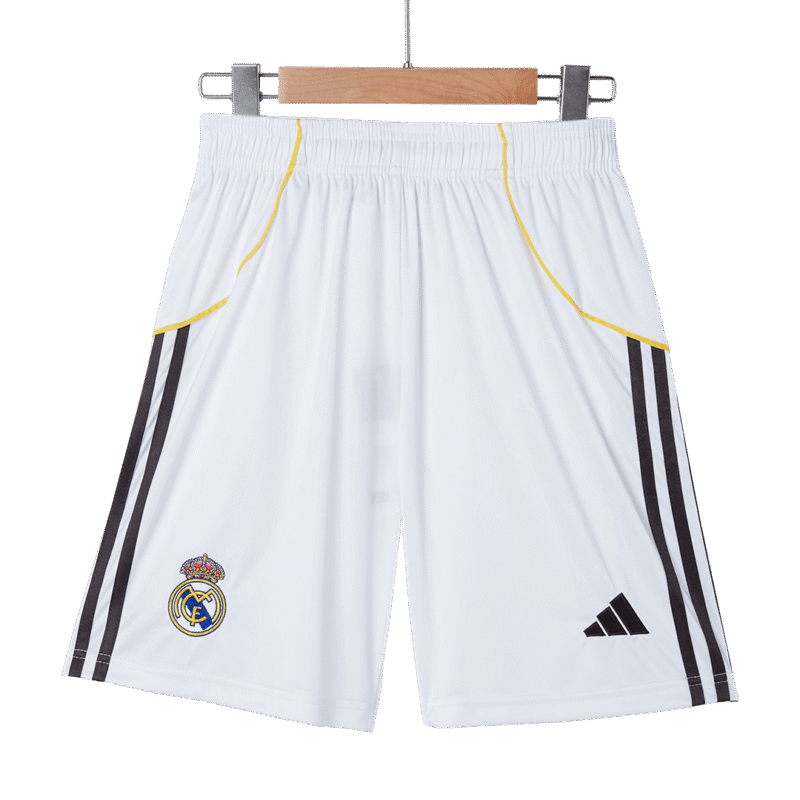 Real Madrid Home Soccer Shorts 2025/26