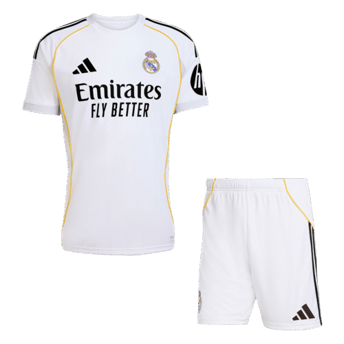 Real Madrid Home Jerseys Kit 2025/26