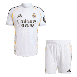 Real Madrid Home Authentic Jerseys Kit 2025/26