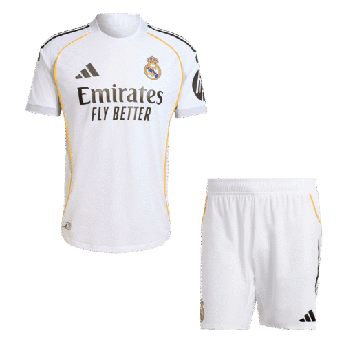 Real Madrid Home Authentic Jerseys Kit 2025/26