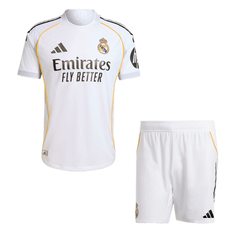 Real Madrid Home Authentic Jerseys Kit 2025/26