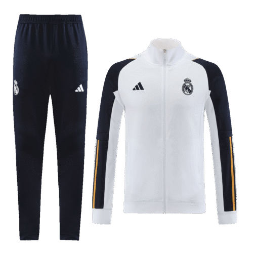Real Madrid Jacket Tracksuit 2023/24 White