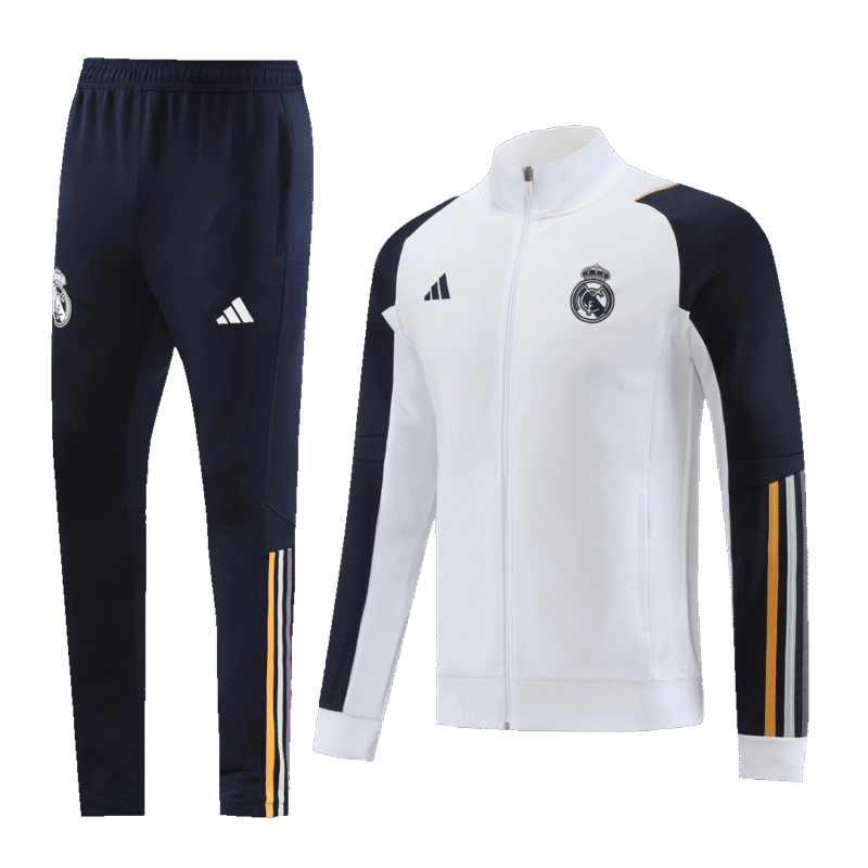 Real Madrid Jacket Tracksuit 2023/24 White