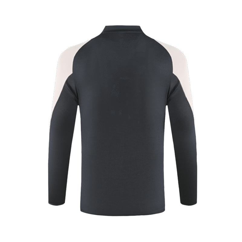 Real Madrid 1/4 Zip Tracksuit 2024/25 Gray