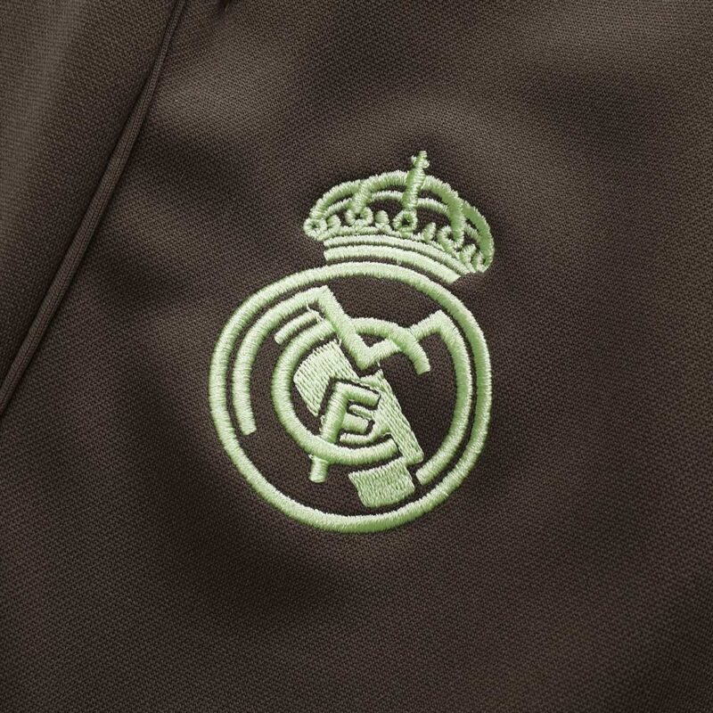 Real Madrid Sweatshirt Kit 2025/26 - Green (Top+Pants)