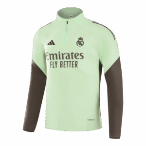 Real Madrid Sweatshirt Kit 2025/26 - Green (Top+Pants)