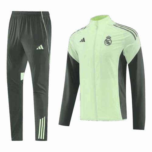 640155_1 Real Madrid Training Kit 2025/26 - Green (Top+Pants)