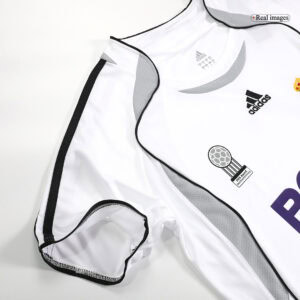 Vintage Soccer Jersey Real Madrid Home 2006/07
